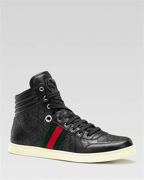 major high top gucci|Gucci high top sneaker.